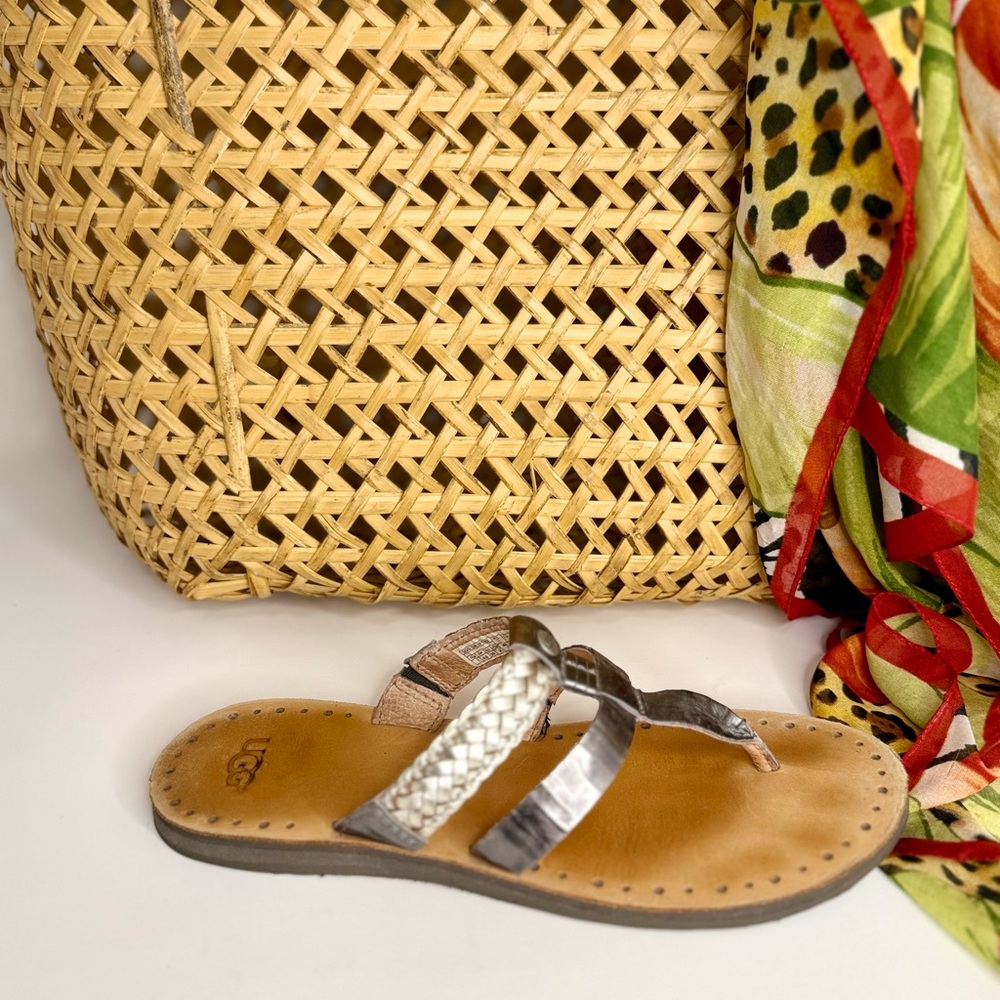 🌸UGG pre-owned sandals. Size 8. WSAND11.